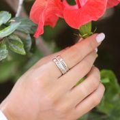 タリサ刻印スタックリング［スターリングシルバー］