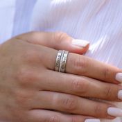 タリサ刻印スタックリング［スターリングシルバー］