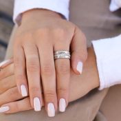 タリサ刻印スタックリング［スターリングシルバー］