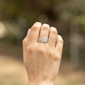 タリサ刻印スタックリング［スターリングシルバー］