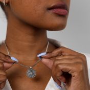 ファミリーコンパスレーデイスネックレス　[スターリングシルバー]