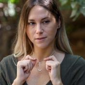 永遠のファミリー名入れネックレス［スターリングシルバー］