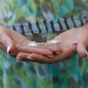 ステートメントカフブレスレット［スターリングシルバー］