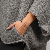 魔法の雨粒誕生石ブレスレット[スターリングシルバー]