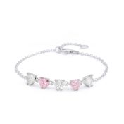 タリサハート誕生石ブレスレット［スターリングシルバー］