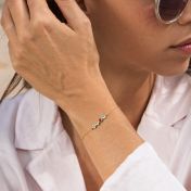 タリサ・スターズ誕生石ブレスレット　[18Kゴールドヴェルメイユ]