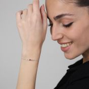 タリサ・スターズ誕生石ブレスレット　[スターリングシルバー]