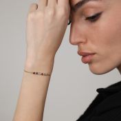 Talisa Stars Birthstone Bracelet [18K Gold Plated]
