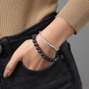 心の絆 名入れブレスレット [ケルティックスタイル]