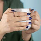 心の絆リング・ノット　[ローズゴールドメッキ]