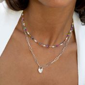 アンチェインマイハート・イニシャルネックレス［スターリングシルバー］