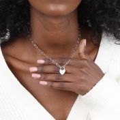 アンチェインマイハート・イニシャルネックレス［スターリングシルバー］