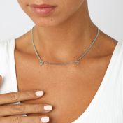 ヘレナ星座ミラノネックレス［スターリングシルバー］